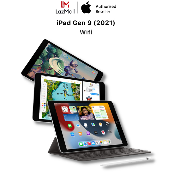 [Sale Sốc 0h 12.12] Apple iPad  Gen 9 10.2-inch (2021) Wifi - Hàng Chính Hãng