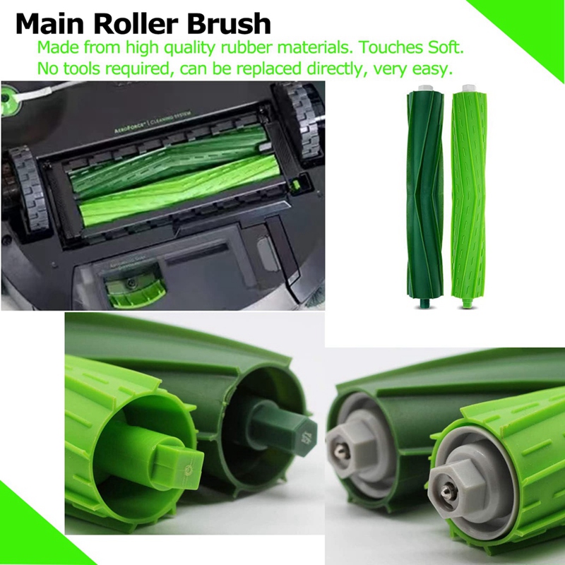 Replacement Parts Main Brush Side Brush HEPA Filter for iRobot Roomba I3 I7 I7+ E5 E6 E7 Vacuum Cleaner Accessories