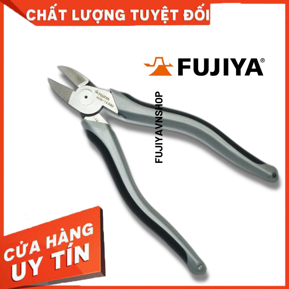 Kìm cắt cường lực lưỡi tròn fujiya akn-150gu 6"/150mm nhật bản