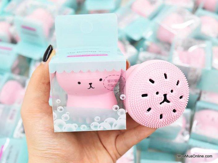 Cọ Rửa Mặt Và Masage Mặt Bạch Tuộc Cao Cấp