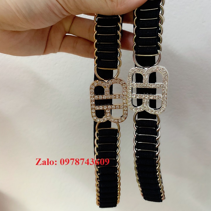 Đai váy kết 1.5cm đai chun co giãn