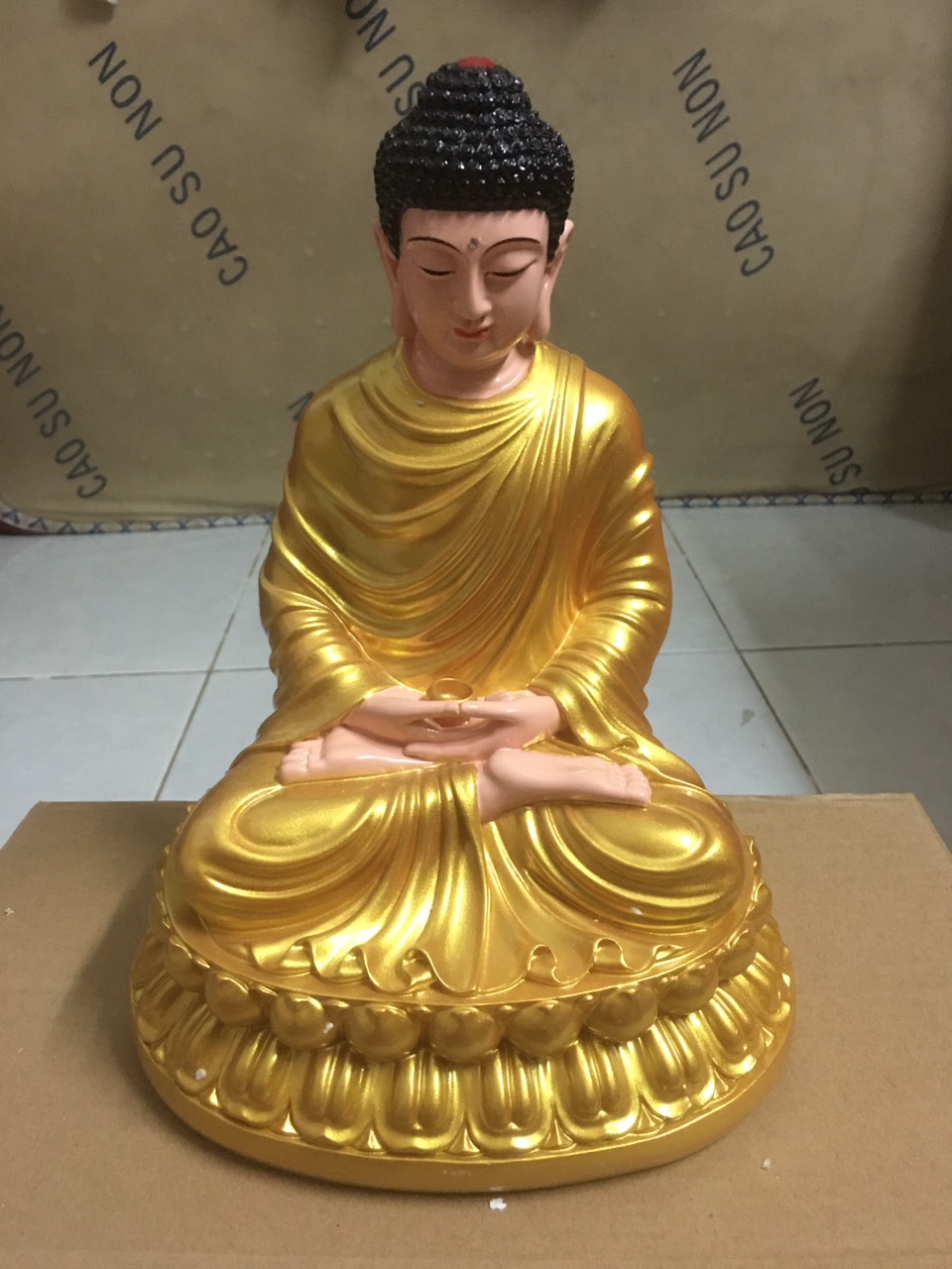 [HCM]TÔN TƯỢNG PHẬT THÍCH CA MÂU NI 30CM - COMPOSITE