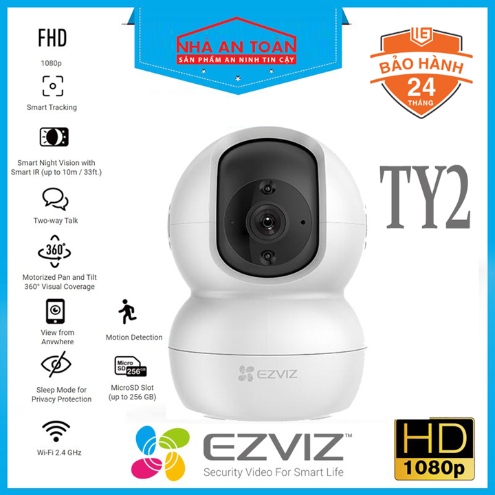 Camera WiFi EZVIZ H8C Pro 3K 5MP