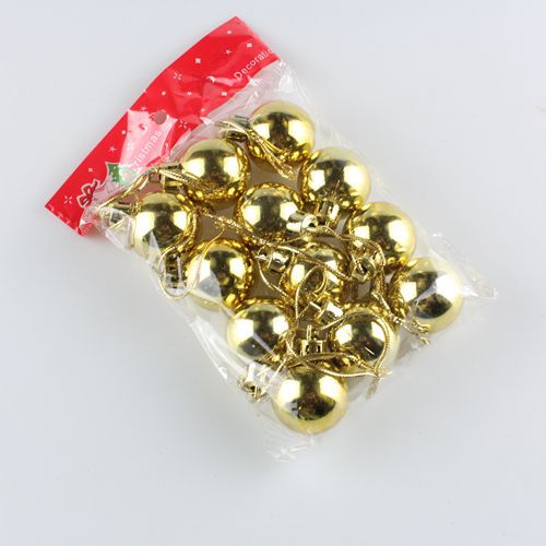 12 Quả Châu Bóng 3CM  Trang Trí Noel, Giáng Sinh