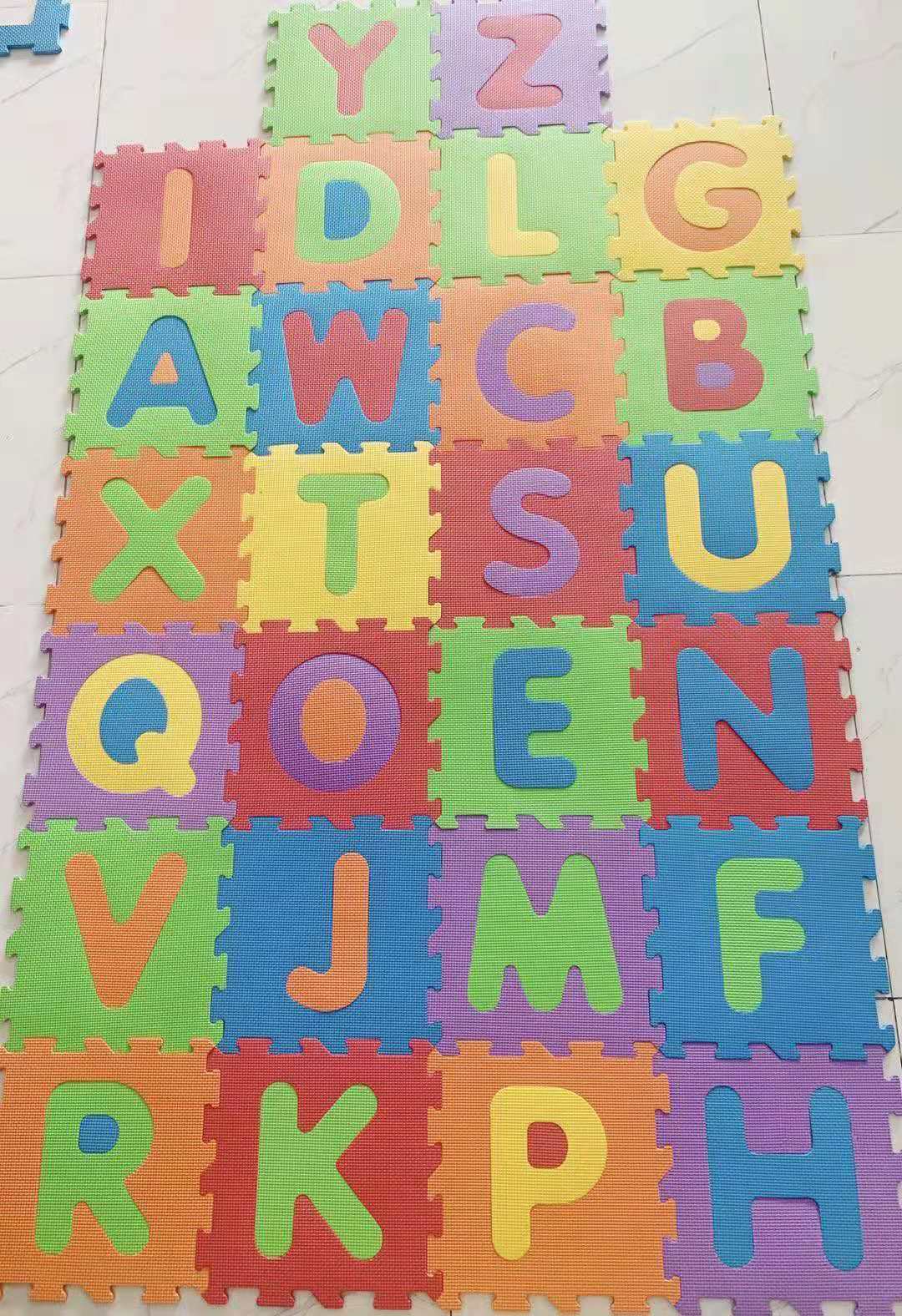 combo 20 thảm chữ cái 30*30*1cm