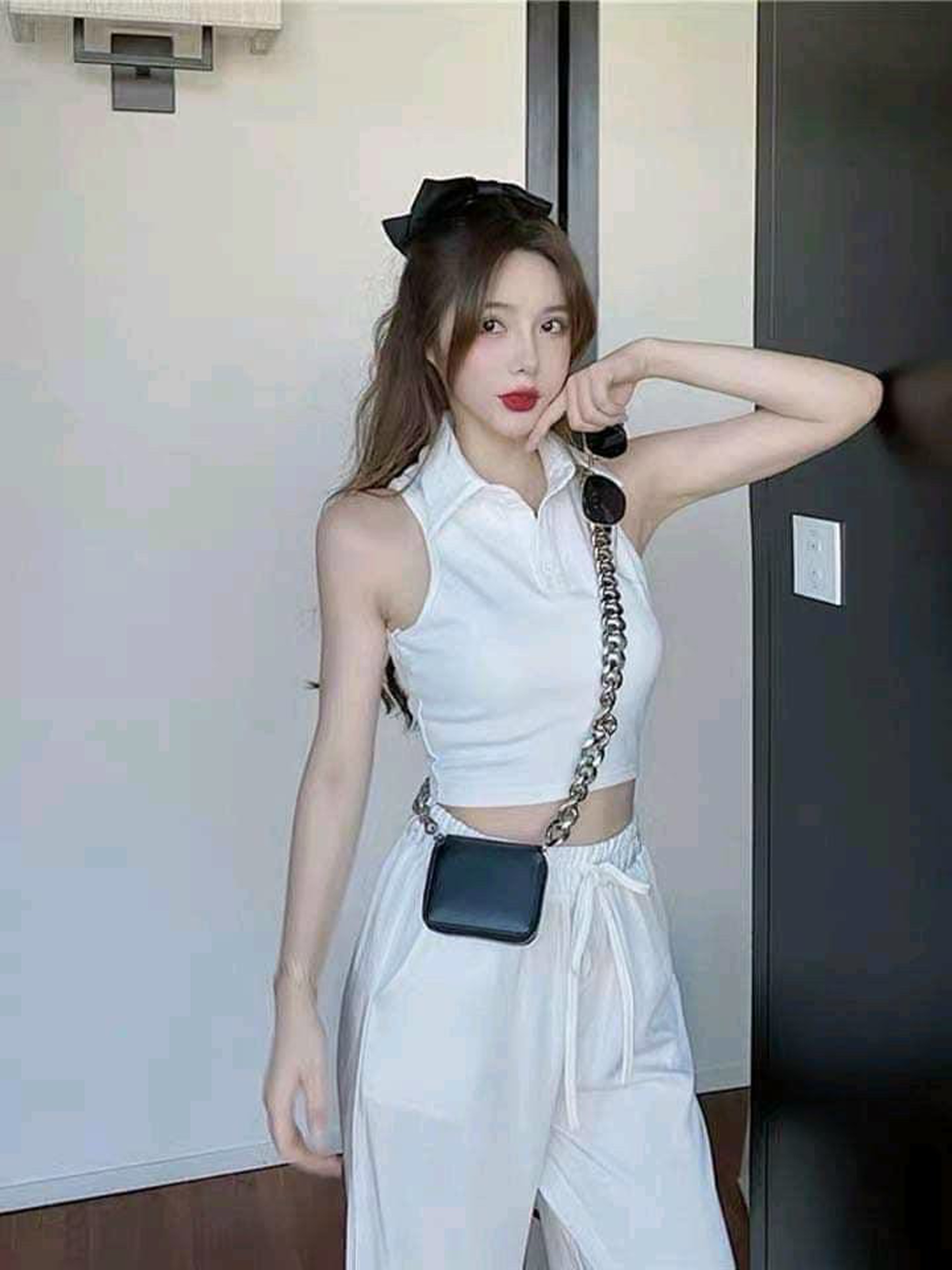 Hot 🔥🔥🔥 Áo ba lỗ cổ bẻ siêu cưng