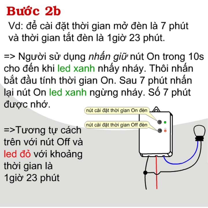 Công tắc hẹn giờ bật tắt luân phiên TM3C