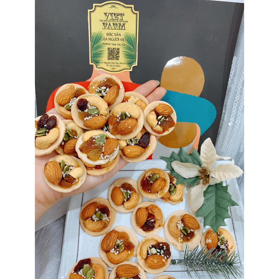 Bánh hạt dinh dưỡng Hũ 400G
