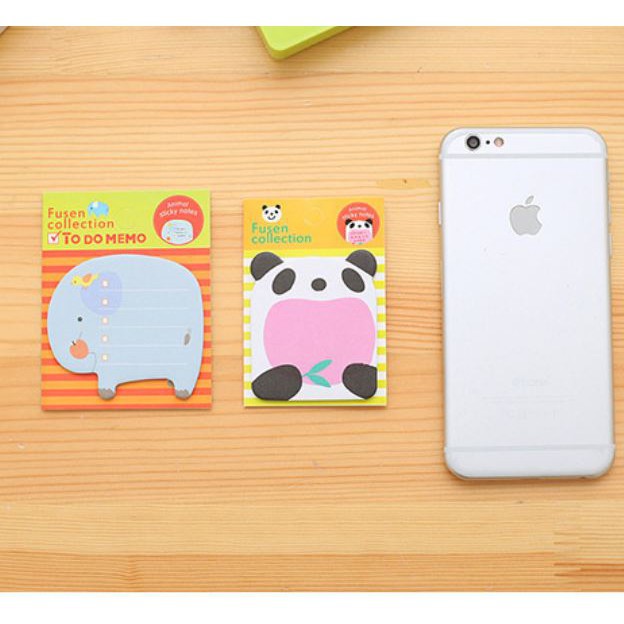 Giấy Note Động Vật Xinh Xắn (20 Tờ)