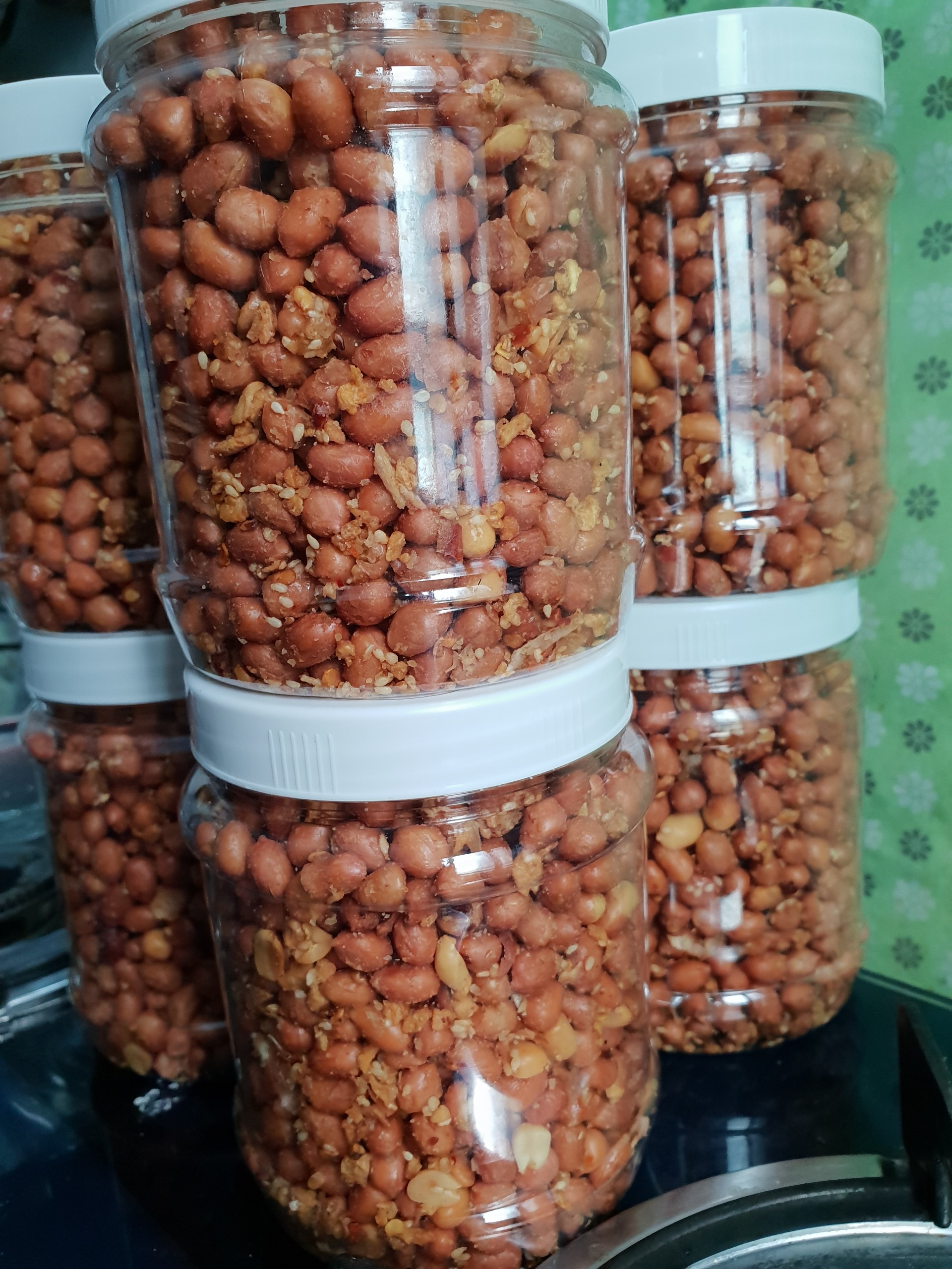 500G ĐẬU PHỘNG RANG TỎI ỚT