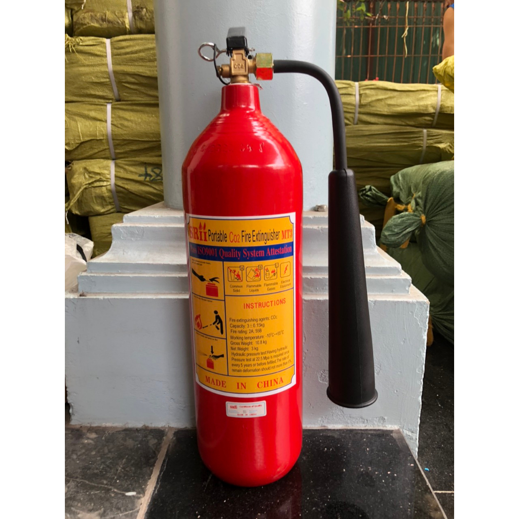 Bình chữa cháy khí CO2 3kg MT3 cao cấp