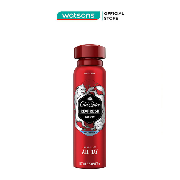 Xịt Khử Mùi Old Spice Wolfthorn Spray 160g nhập khẩu