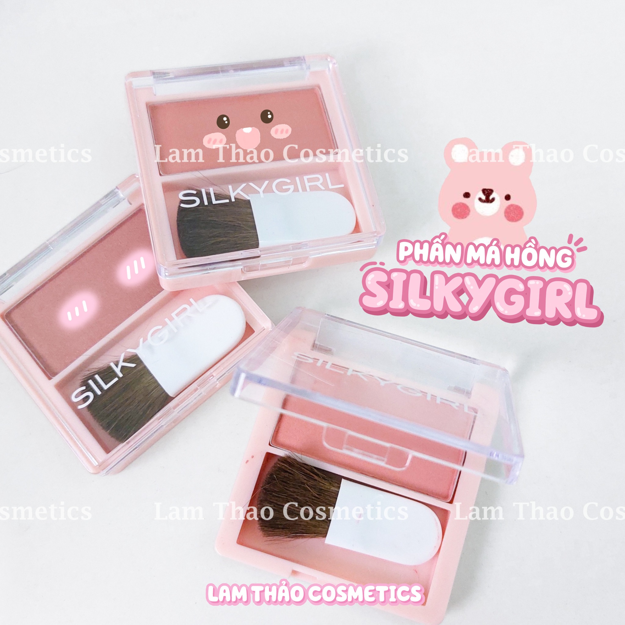 Phấn Má Hồng Silkygirl Blush Hour