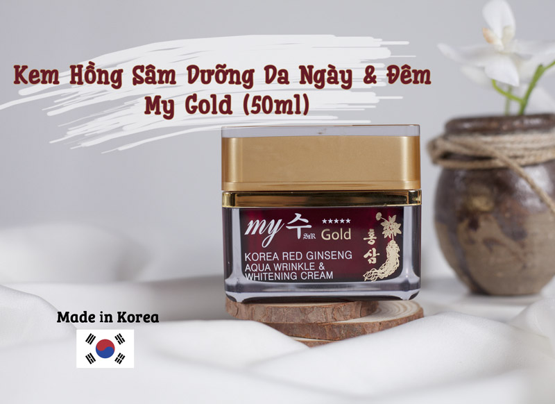 Kem Hồng Sâm Dưỡng Da Ngày & Đêm My Gold (50ml)