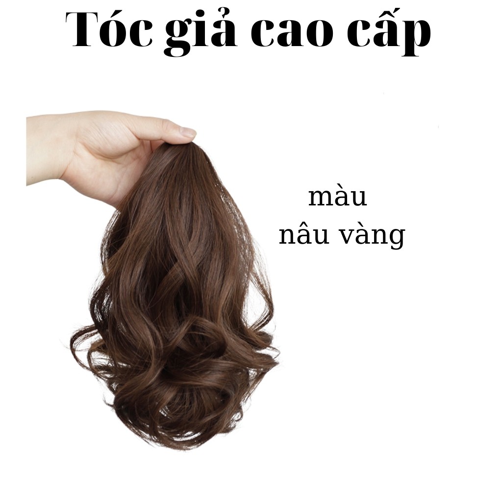 Tóc giả ngoặm ngắn 25cm, mã m036