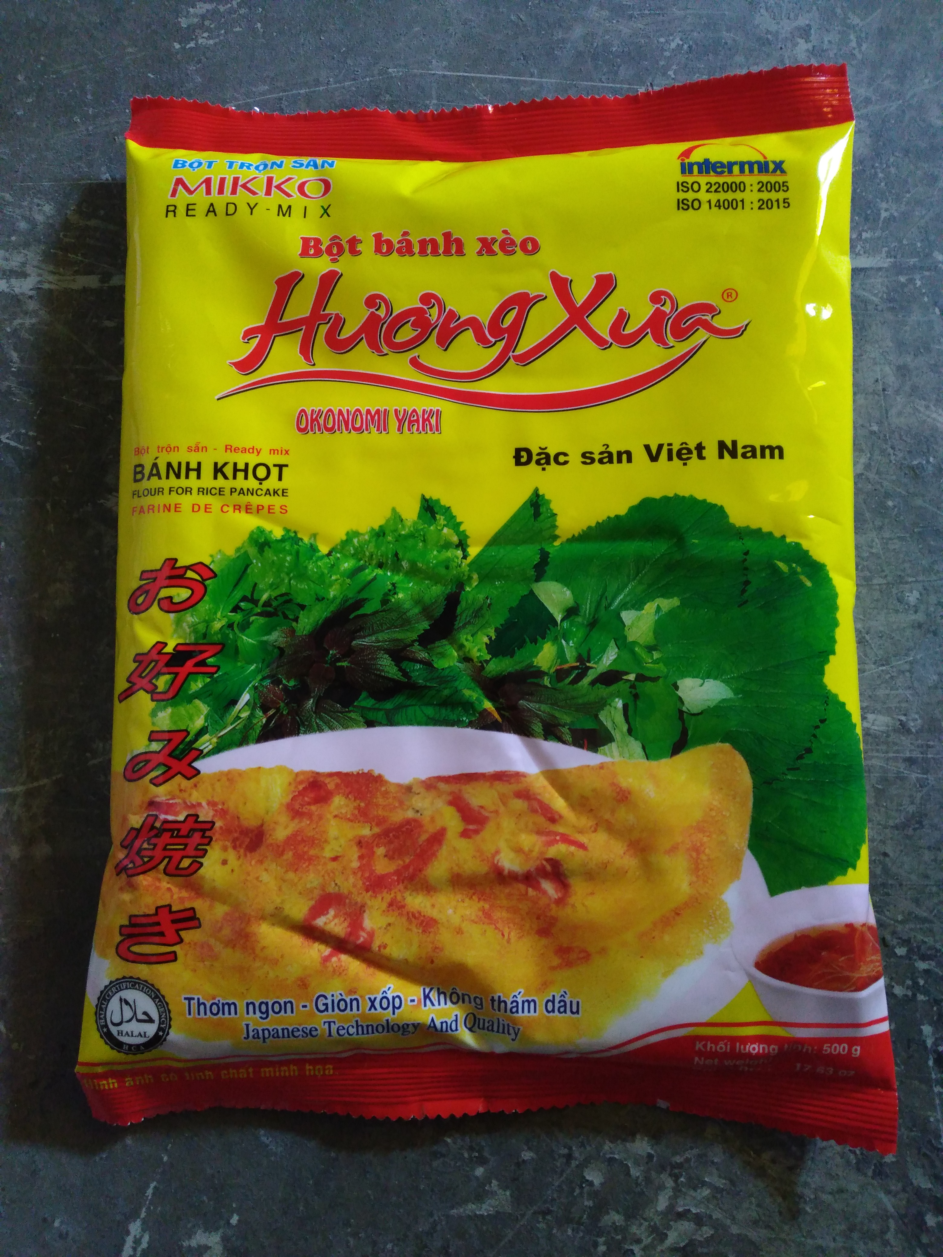 Bột bánh xèo Mikko Hương Xưa 500g
