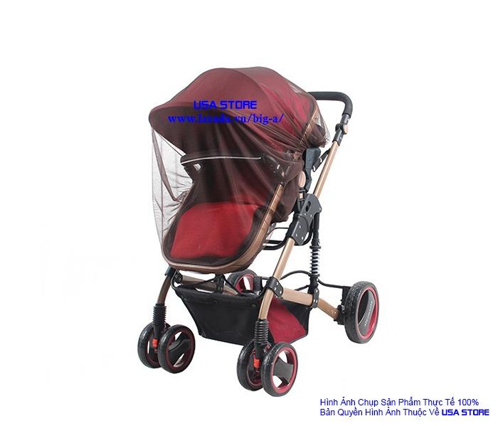 Lưới Trùm Xe Đẩy Tránh Muỗi Cho Bé MAMA 01