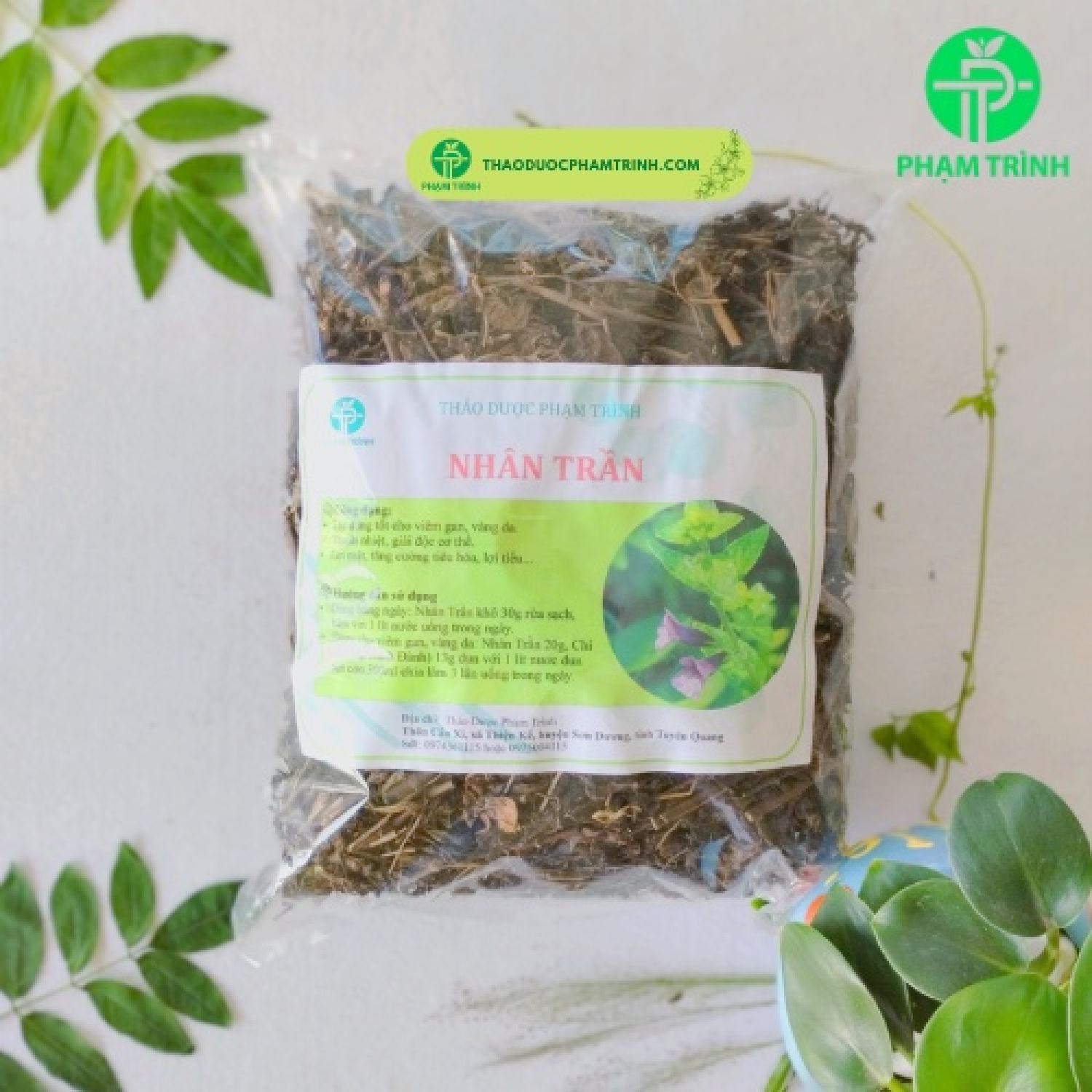 CÂY NHÂN TRẦN KHÔ - THANH NHIỆT GIẢI ĐỘC