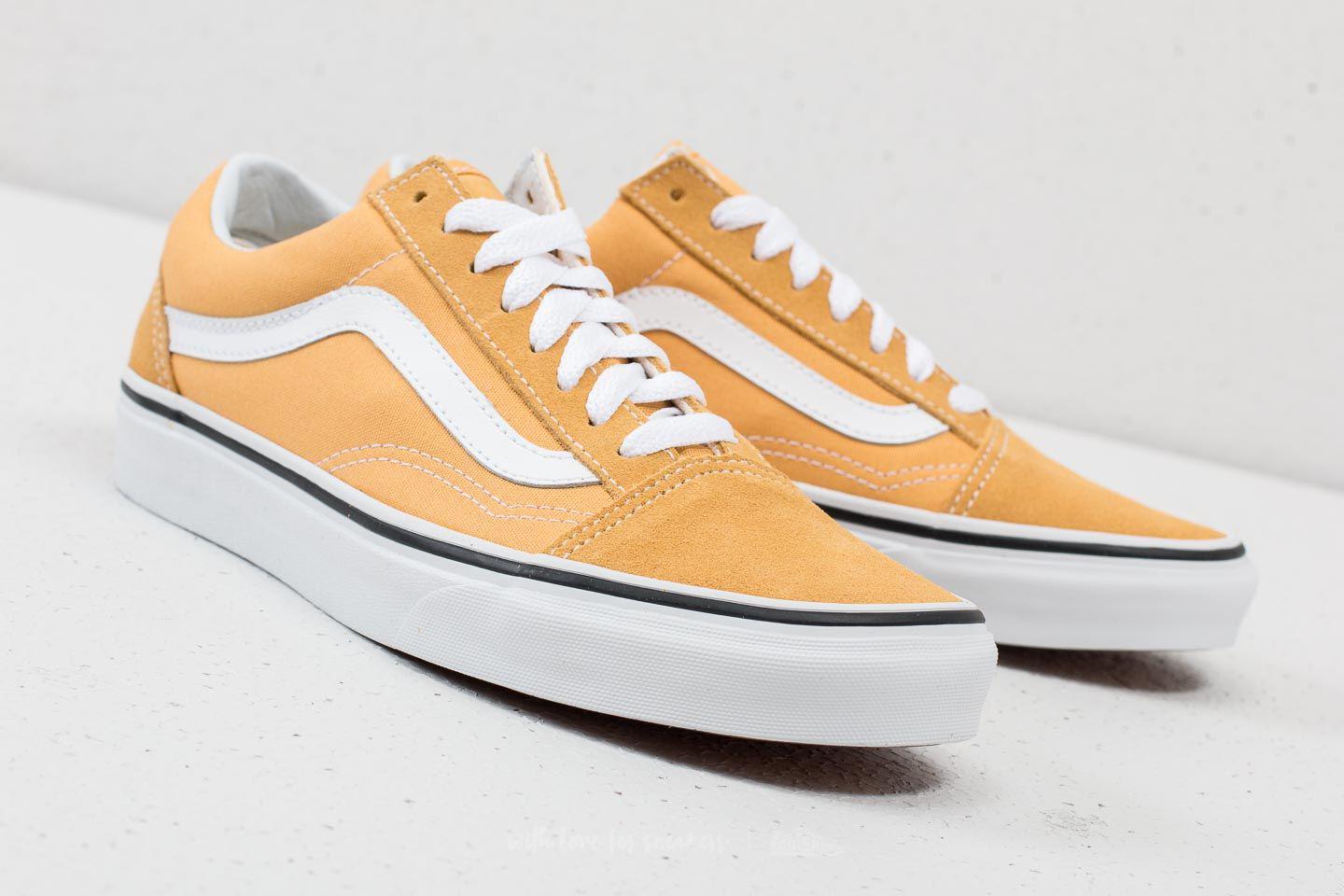 [SALE] Giày Vans Old Skool Màu Vàng  Trắng