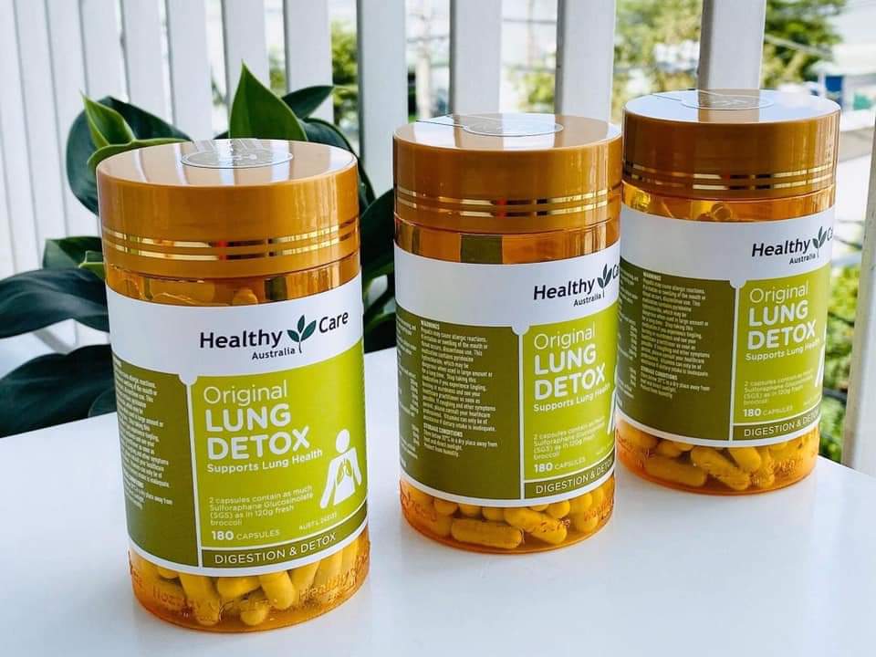 [HCM]Healthy Care Lung Detox 180 Viên
