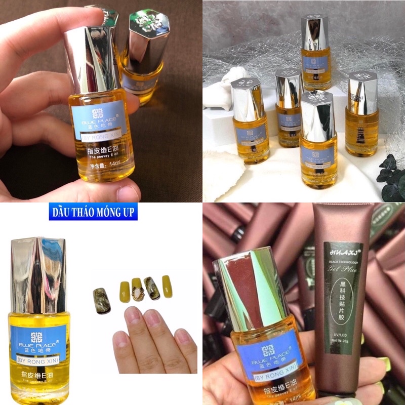 Dầu tháo móng úp, nước tháo móng bột siêu nhanh - chai 14ml