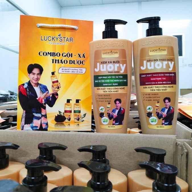 Dầu Gội Thảo Dược Juory 850ml - Lucky Star