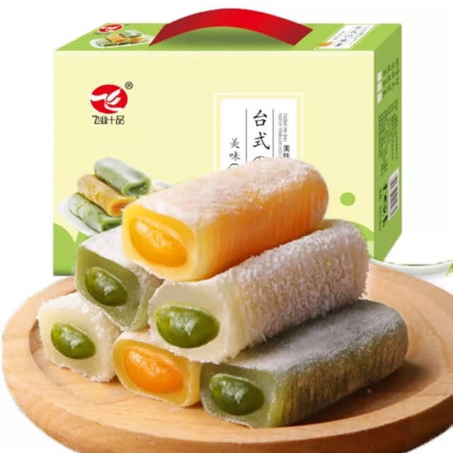 [ Sẵn hàng - Date 6 tháng] Combo 2000g BÁNH MOCHI ĐÀI LOAN DÀI