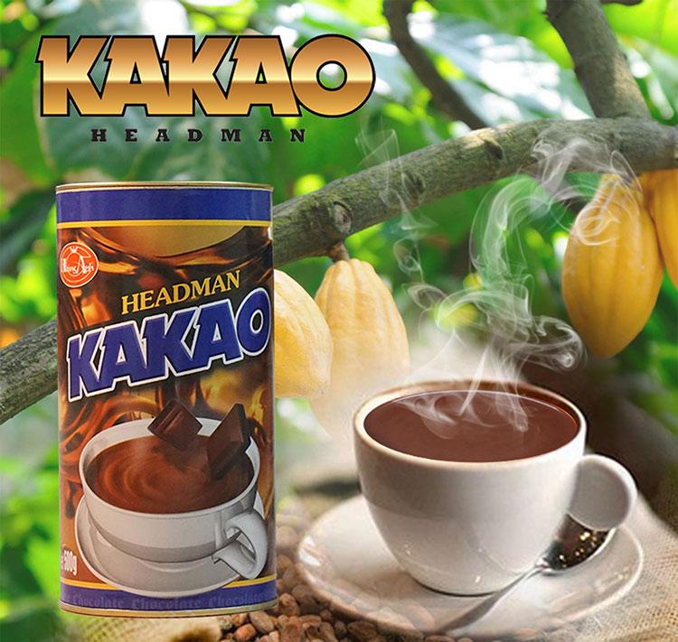 Bột cacao Headman ( 2 in 1 )Hộp Tròn 500 gr