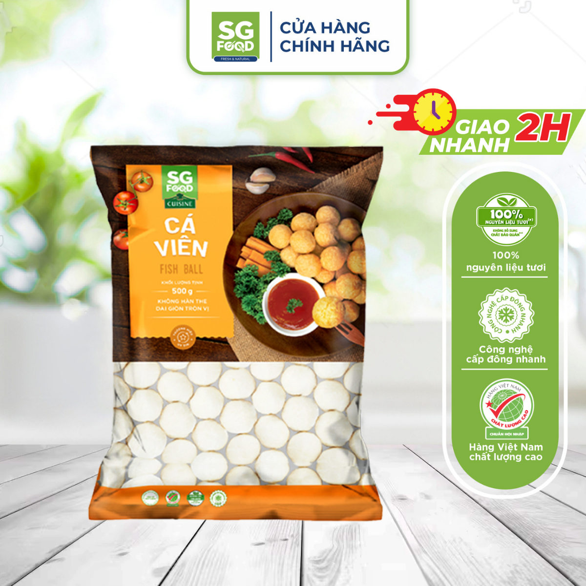 Cá Viên SG Food 450G