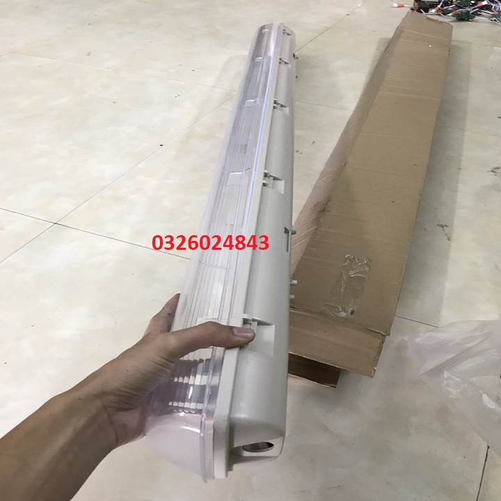 Máng chống thấm đôi 2 bóng 1,2m - Máng đèn led