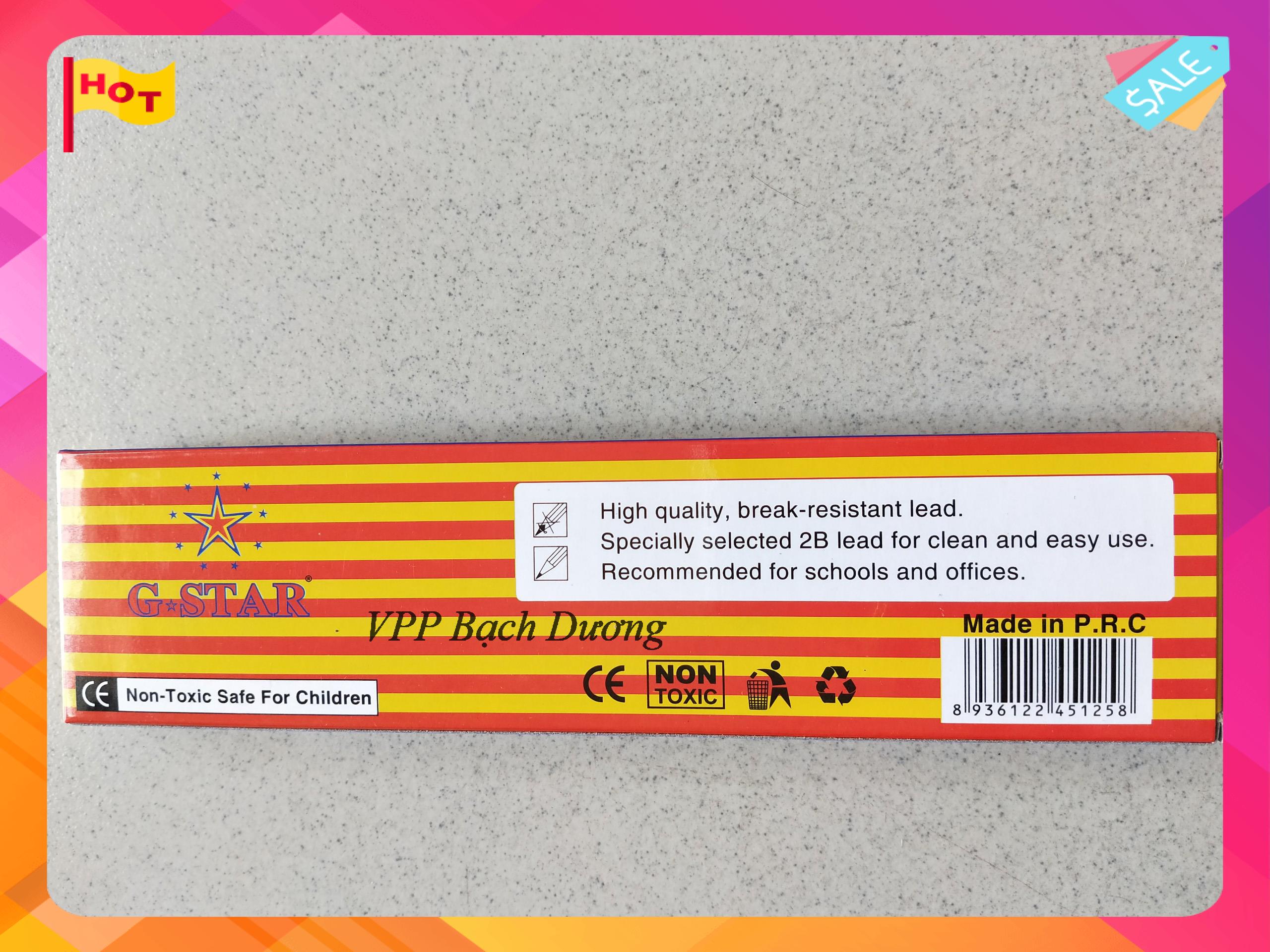 Bút chì 2B Gstar 036 - 12 cây/hộp