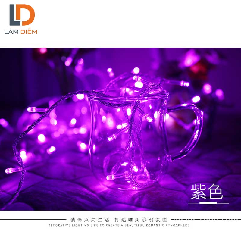 combo 5 Đèn led chớp led dây 4m5 có đủ màu