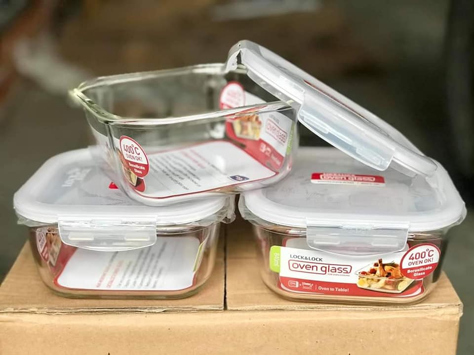 [HCM]Hộp Thuỷ Tinh lock and lock 840ml