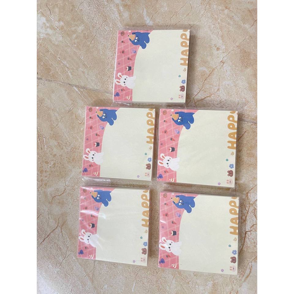 Giấy Note cute in nhiều hình dễ thương - Giấy note giá rẻ