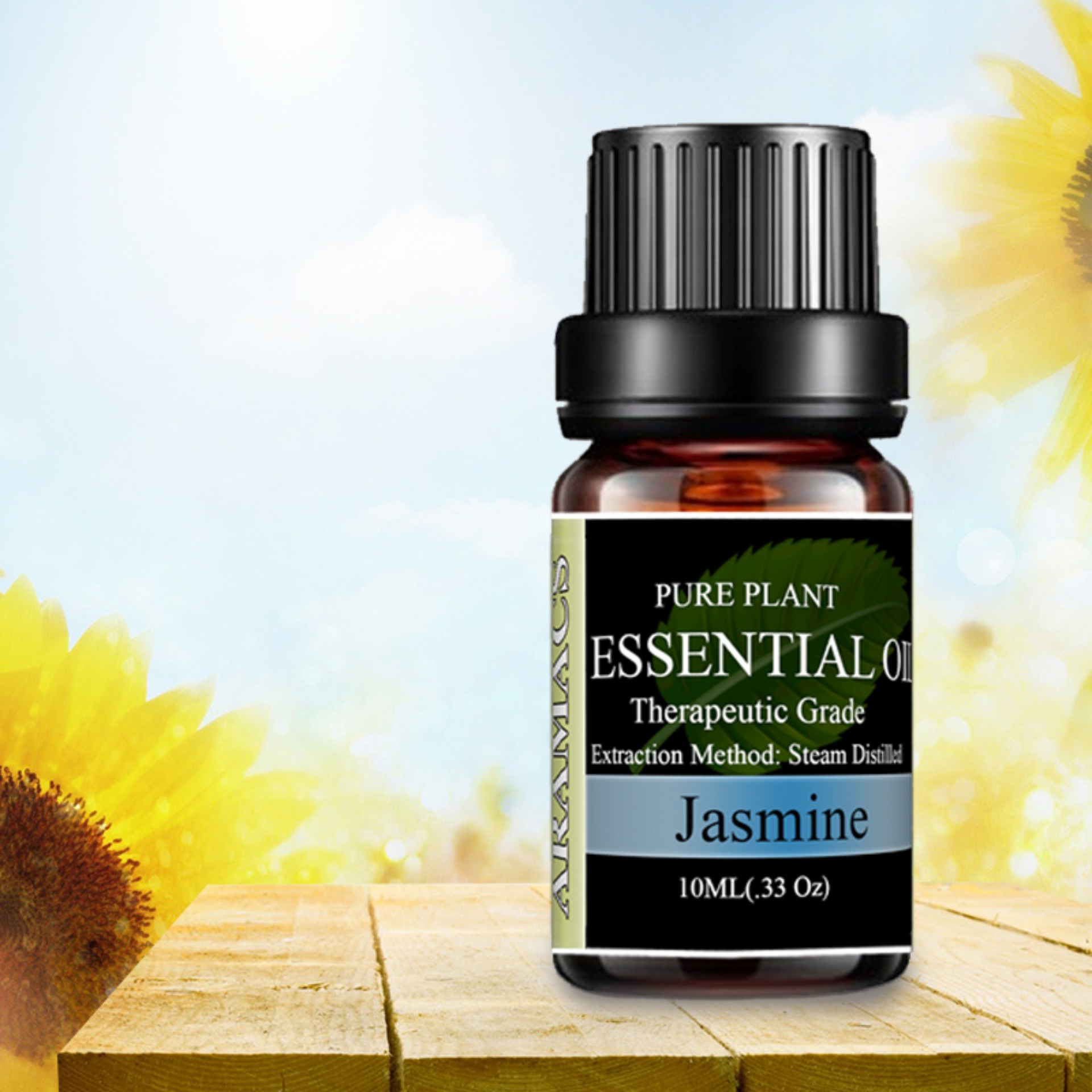 [Jasmine Essential Oil] pure essential oil Jasmine Jasmine essential oil hangings car fragrance room romantic aramacs 10ml