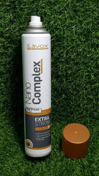 Gôm tạo kiểu tóc Lavox Nano Complex 420ml