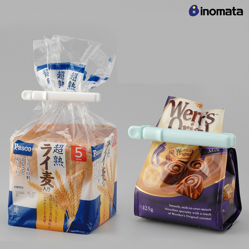 Set 4 kẹp miệng túi cỡ S (kèm giá đựng) nội địa Nhật Bản