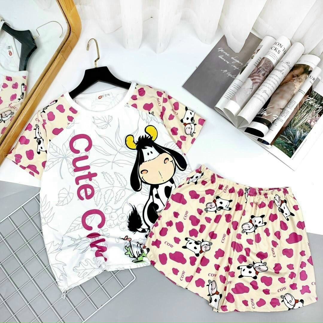 [HCM][XÃ KHO 1 NGÀY] BỘ PIZAMA  LỤA  ĐÙI  MẶC NHÀ- NHIỀU MẪU