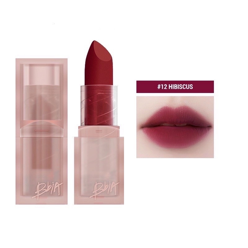 Son thỏi bbia last powder lipstick 02 just you đỏ đất - em xinh tươi