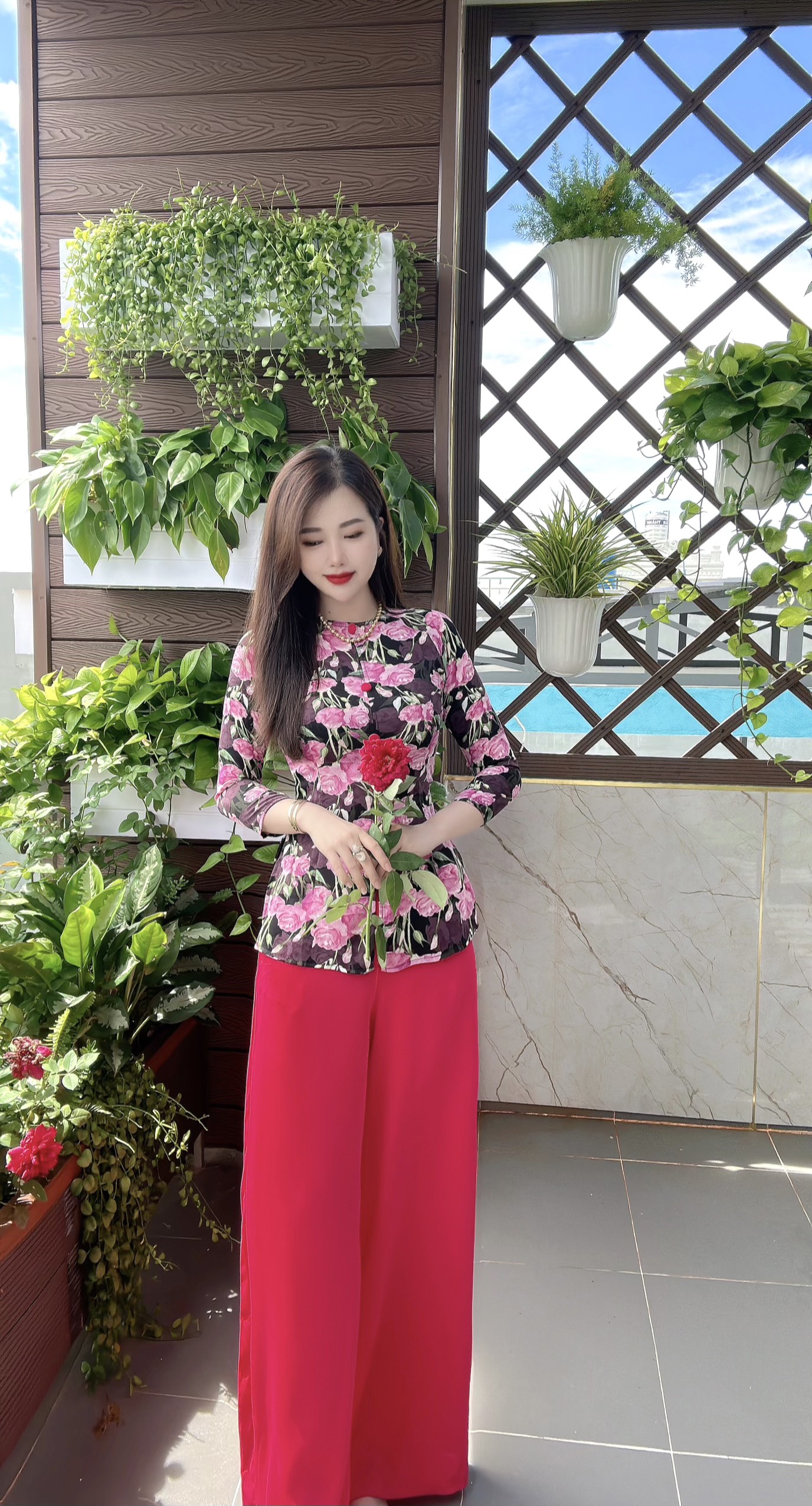 BỘ BÀ BA CHẤT VOAL LỤA