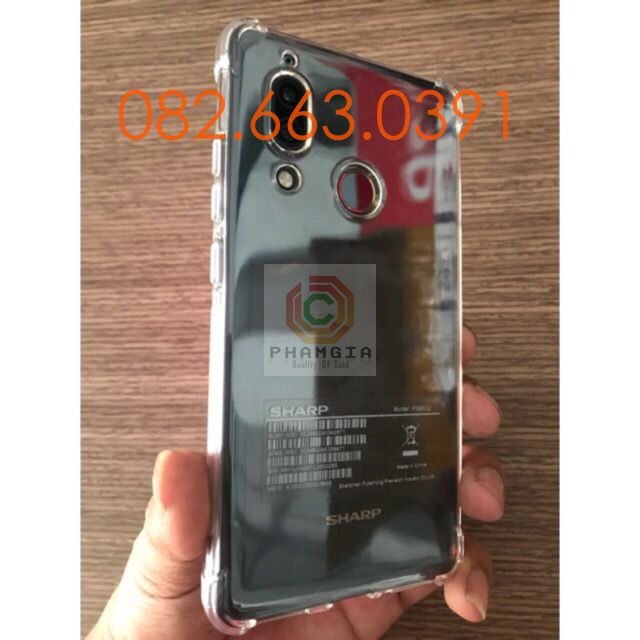 Ốp lưng Sharp Aquos S3 dẻo đen dẻo trong