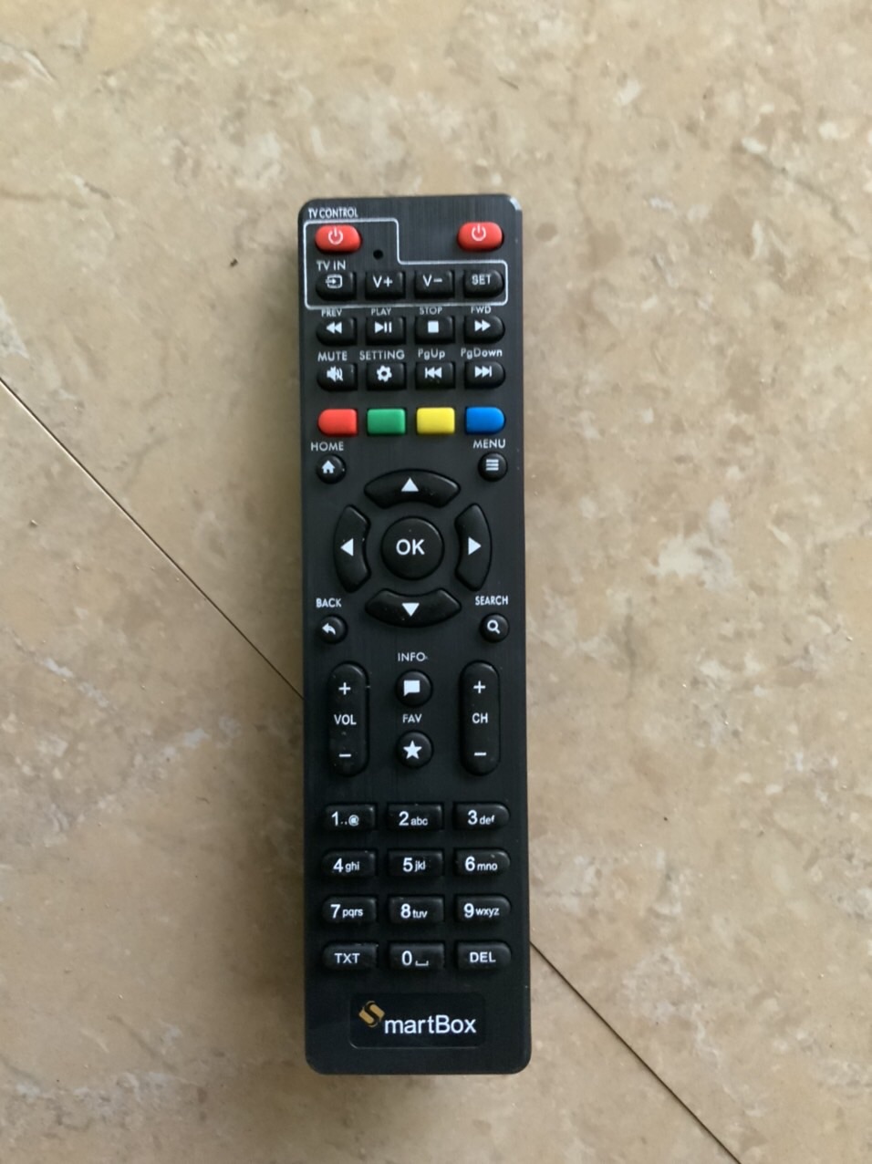 Điều khiển đầu thu VNPT Smart Box