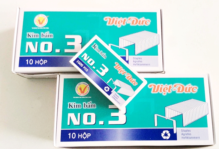 🌼 Kẹp bấm giấy size lớn, kim nhỏ
