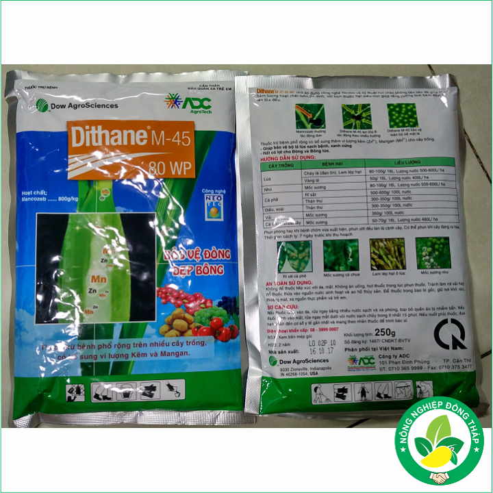 Dithane M-45 80WP gói 250g