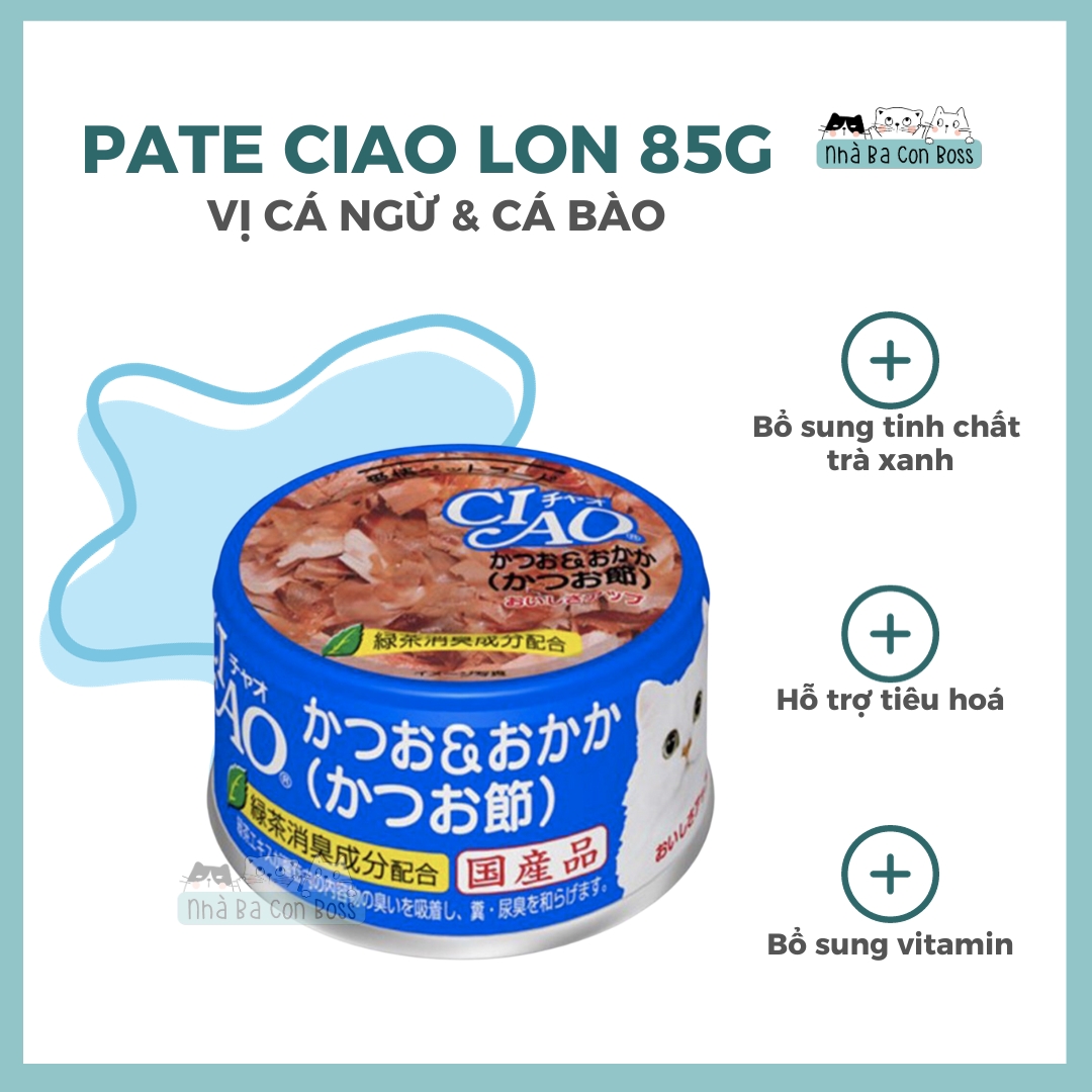 [Lon 85g] Pate Cho Mèo Ciao