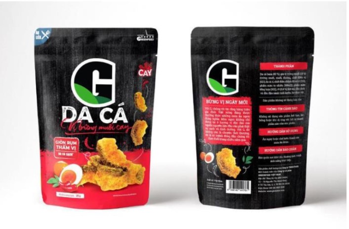 Da cá trứng muối G Kitchen bịch 25G