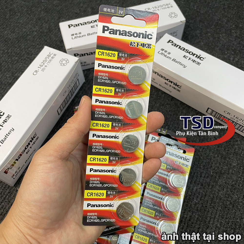 Genuine Panasonic CR1620 Lithium 3V Cmos Battery