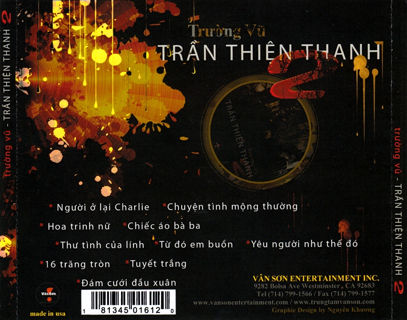 [MDCD] Bộ 4 Đĩa CD Nhạc Trần Thiện Thanh Tuyển Chọn