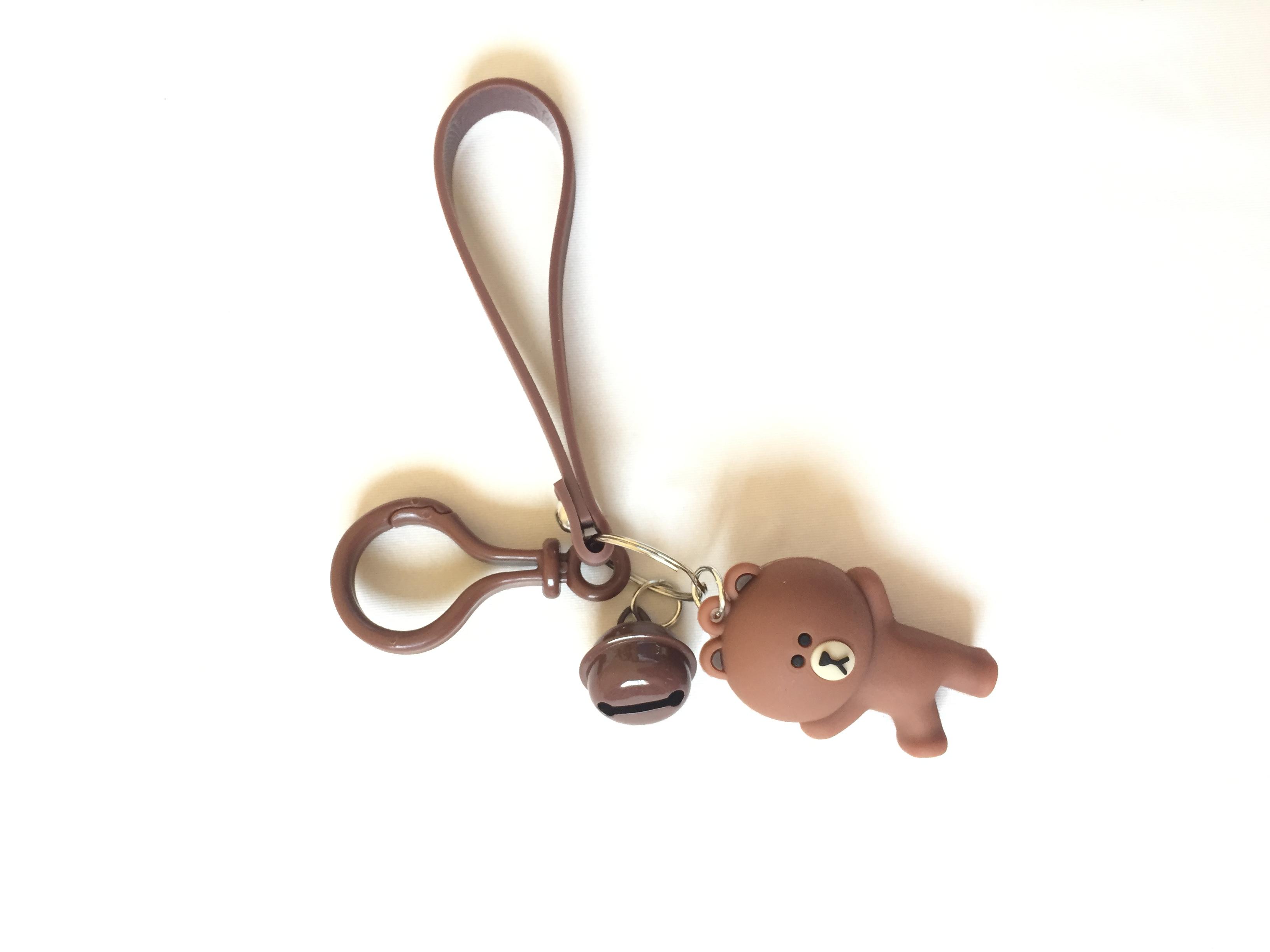 Móc khóa hình gấu nhảy mua cute