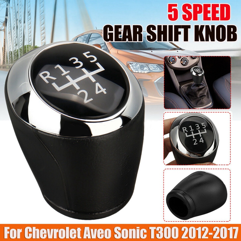5 Speed Car MT Gear Shift Knob 24108036 for Chevrolet Aveo Sonic T300 2012